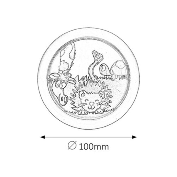 OTROŠKO SVETILO RABALUX LEON NA PRITISK LEV