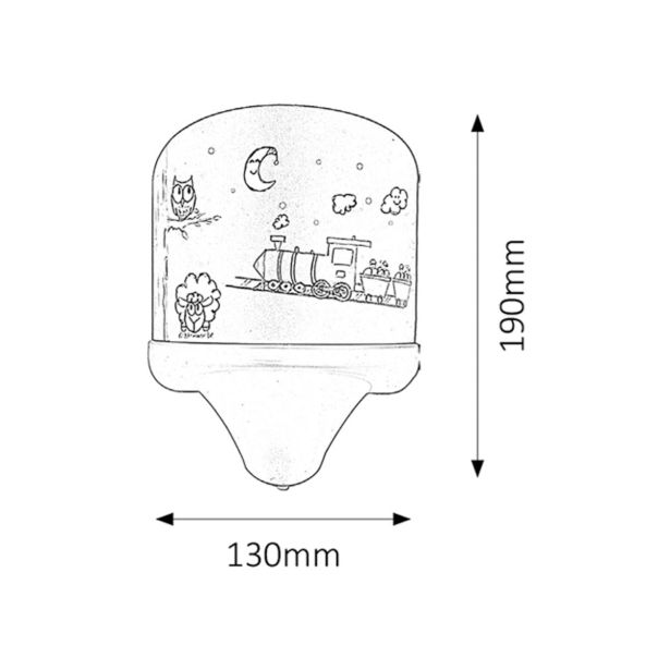 OTROŠKO SVETILO RABALUX SHEPHERD VLAK