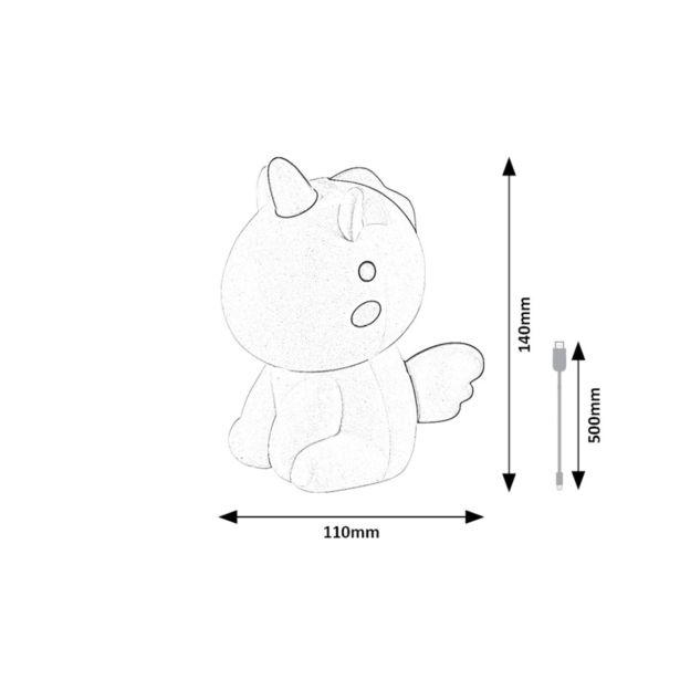 OTROŠKO SVETILO RABALUX UNICOO SAMOROG 0.45W V14CM