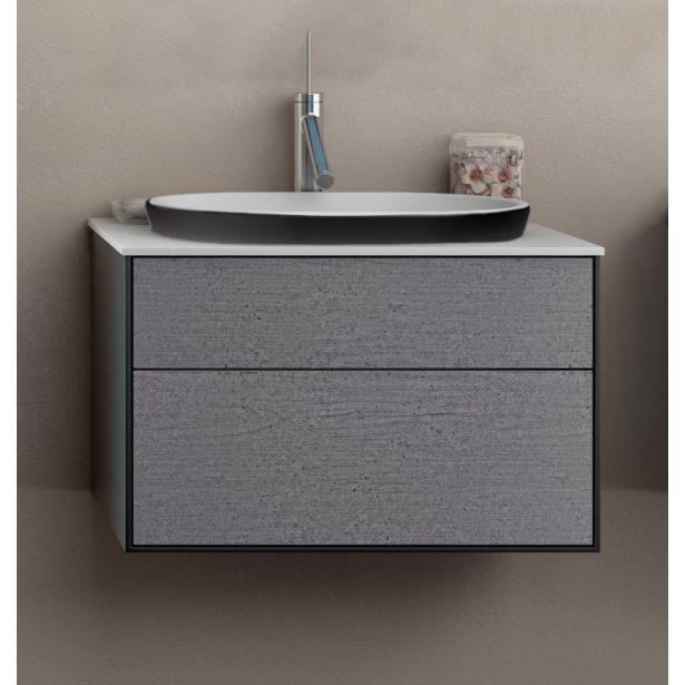 UMIVALNIŠKA ENOTA KOLPA SAN OUG 70 GLORIA BLC BLACK& WHITE Z UMIVALNIKOM