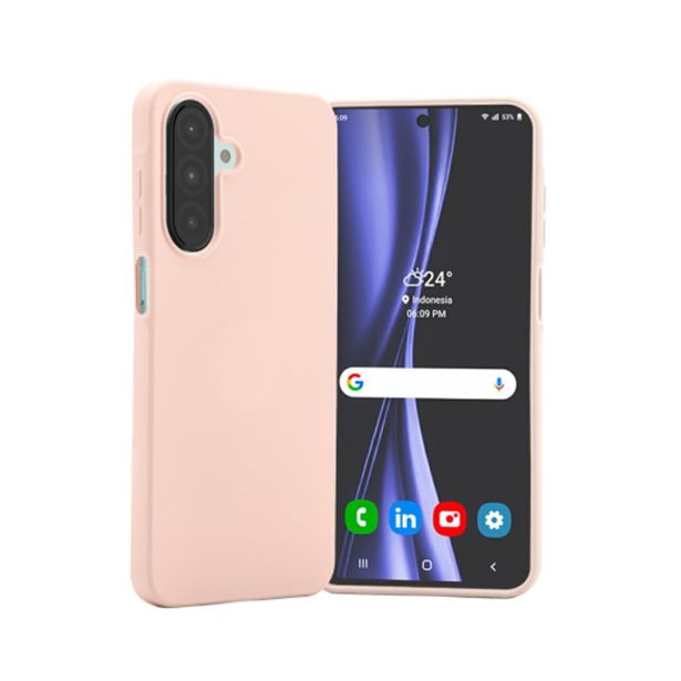 GOOSPERY SOFT FEELING SILIKONSKI OVITEK ZA SAMSUNG GALAXY A56 - BEŽ