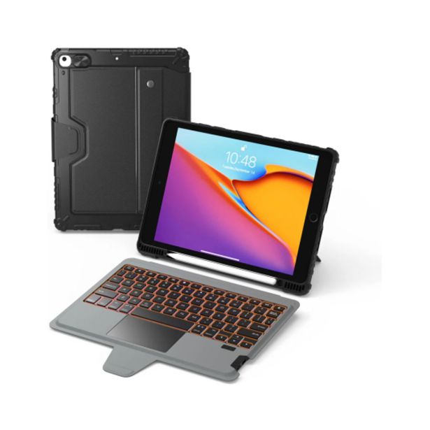 NILLKIN CASE BUMPER S TIPKOVNICO ZA APPLE IPAD AIR 11 (2025/24), IPAD AIR 10,9 2020 / AIR 4/5, IPAD PRO 11 2020/21/22 - ČRN