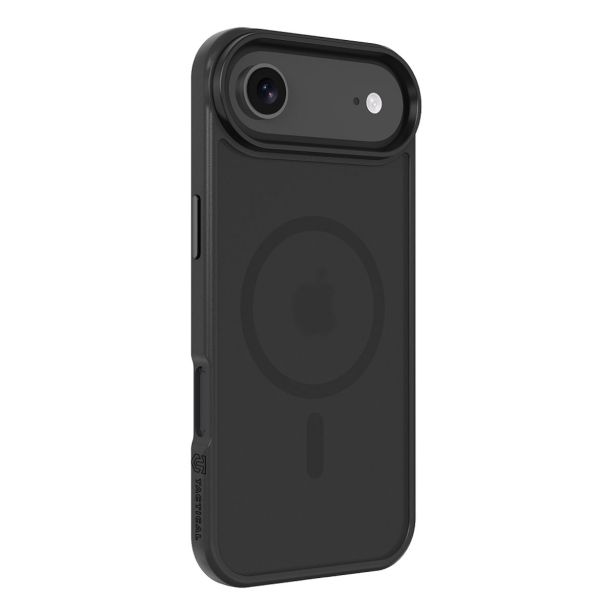 TACTICAL ASPHALT MAGFORCE SILIKONSKI OVITEK ZA IPHONE 17 AIR - PROZORNO ČRN