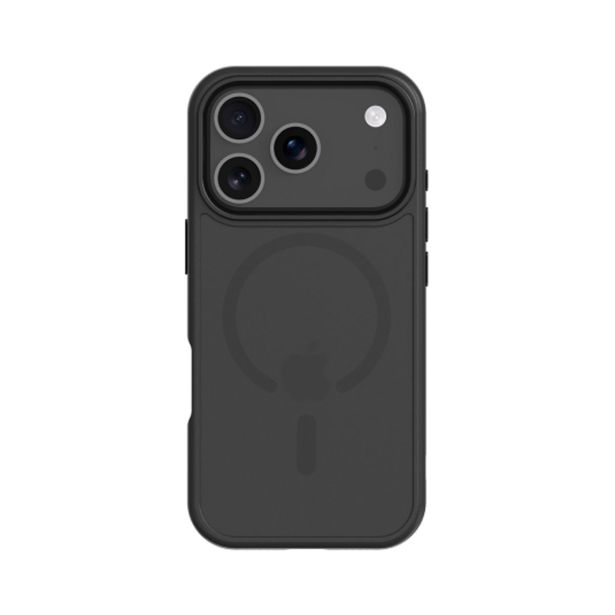 TACTICAL ASPHALT MAGFORCE SILIKONSKI OVITEK ZA IPHONE 17 PRO - PROZORNO ČRN