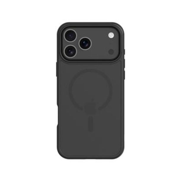 TACTICAL ASPHALT MAGFORCE SILIKONSKI OVITEK ZA IPHONE 17 PRO MAX - PROZORNO ČRN