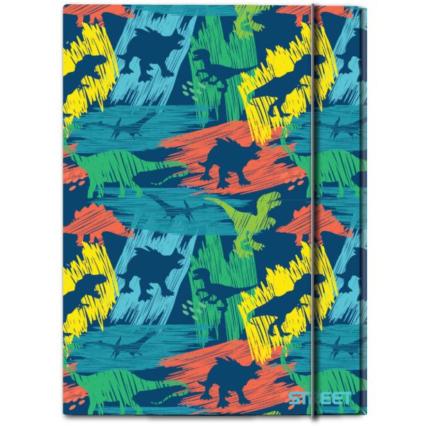 MAPE STREET Z ELASTIKO DINO A4 1 CM