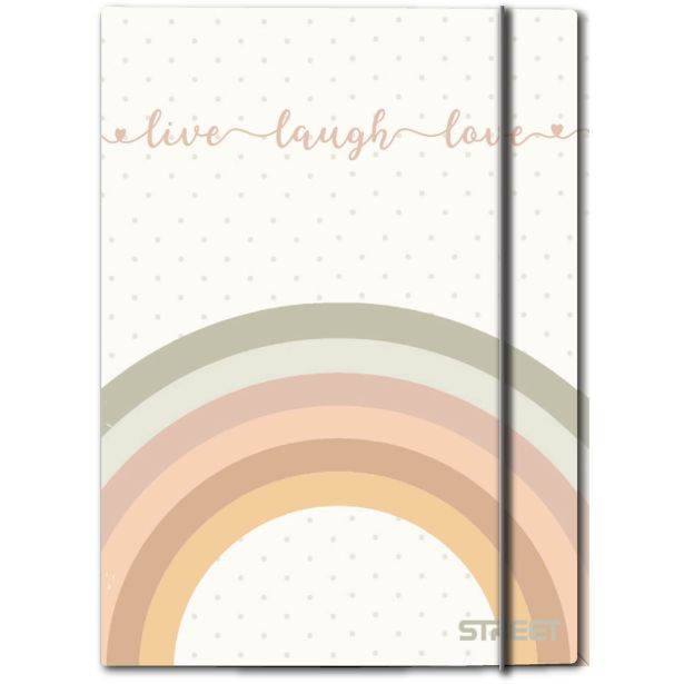 MAPE STREET Z ELASTIKO HAPPY A4 1 CM