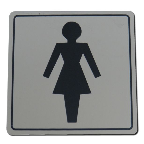 KLJUKA ZA VRATA-PRIBOR APECS OZNAČBA WC LASER K - Ž