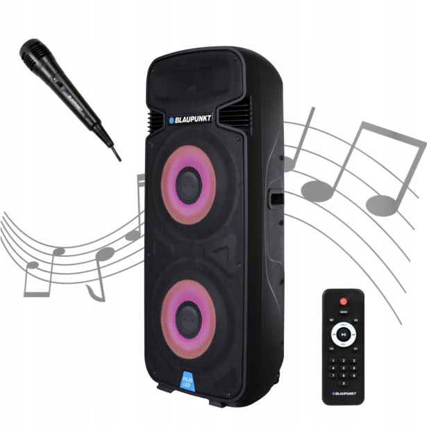 KARAOKE BLUETOOTH ZVOČNIK BLAUPUNKT PA20LED