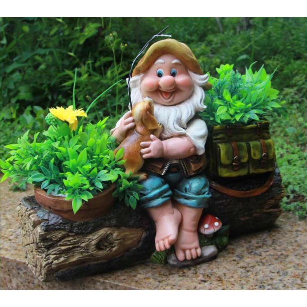 FIGURA, OKRASNA PALČEK ZA ROŽE VIŠ 27 CM