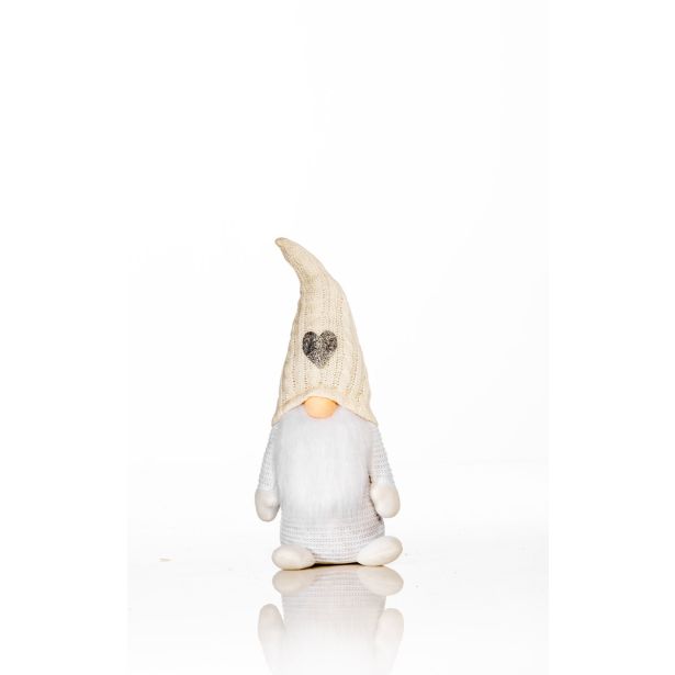 PALČEK, BELE BARVE, VIŠINE 25 CM