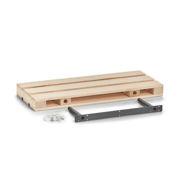 LESENA POLICA ZELLER PRESENT PALETA BOR 60X23X5 CM