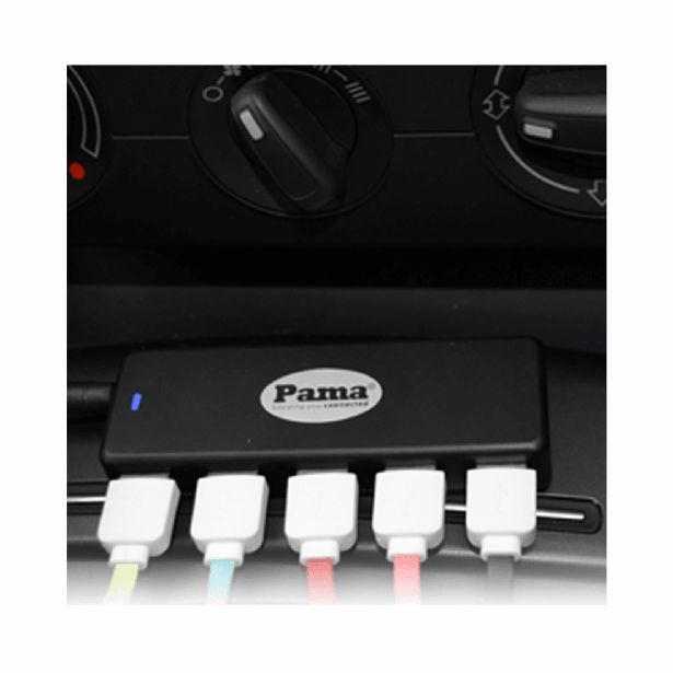 PAMA AVTOPOLNILEC USB4SC S 5X USB 36W 7,2A