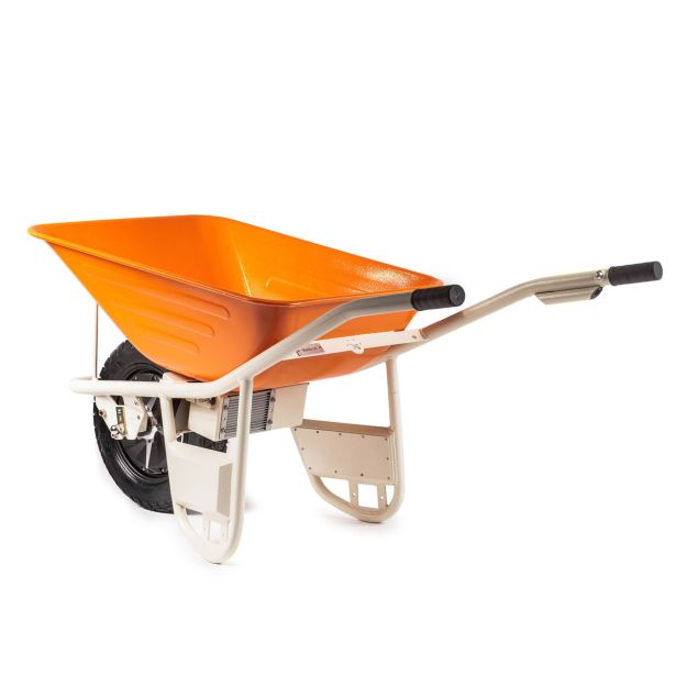 PAMETNA ELEKTRIČNA SAMOKOLNICA KARJOLA, ORANŽNA BELA