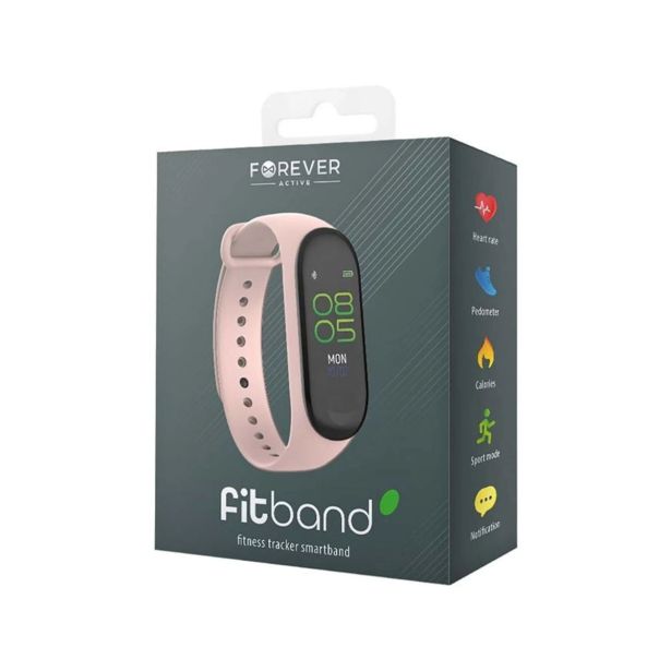 PAMETNA ZAPESTNICA FOREVER FITBAND SB-50 SVETLO TOZA