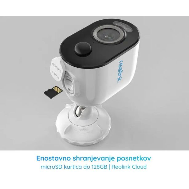 PAMETNA KAMERA REOLINK ARGUS B330 IP BELA
