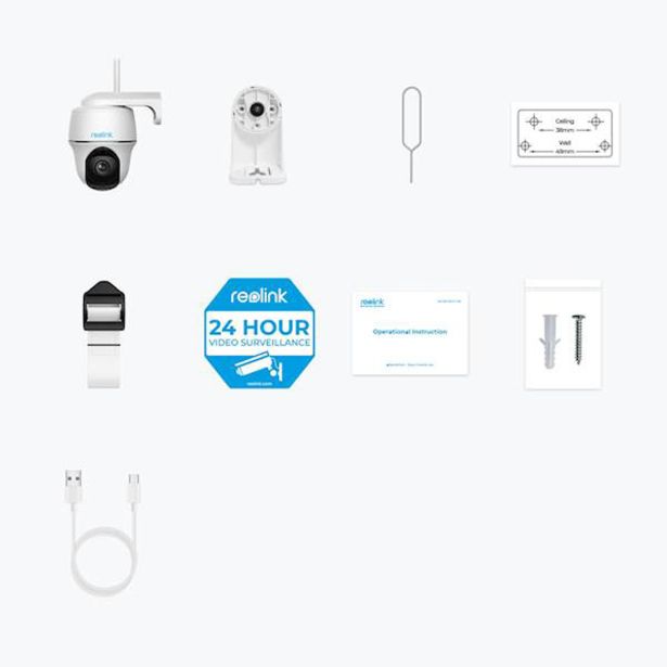 PAMETNA KAMERA REOLINK ARGUS SERIJA B430 BELA