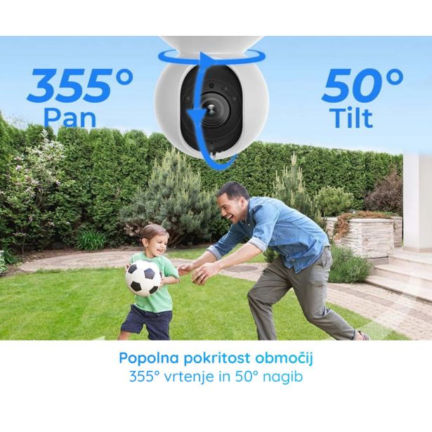 PAMETNA KAMERA REOLINK E540 IP KAMERA BELA