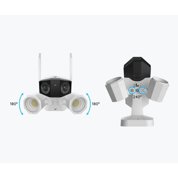 PAMETNA KAMERA REOLINK FLOODLIGHT F750W BELA
