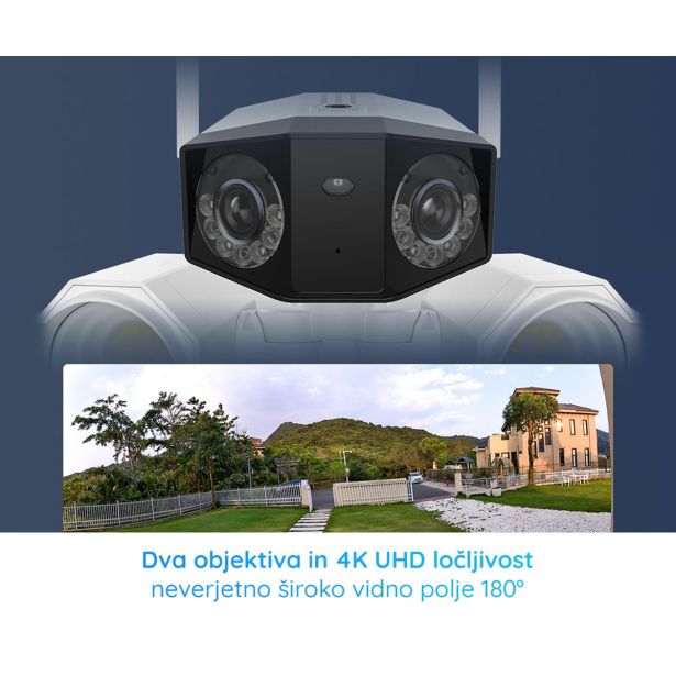 PAMETNA KAMERA REOLINK FLOODLIGHT F750W BELA