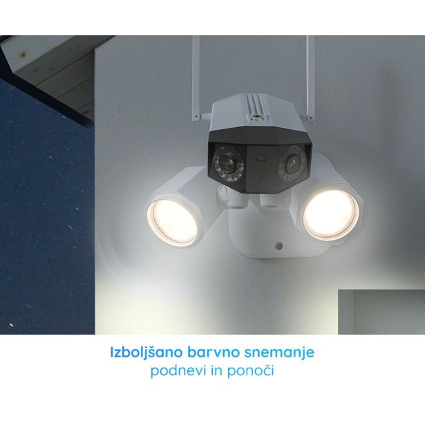 PAMETNA KAMERA REOLINK FLOODLIGHT F750W BELA
