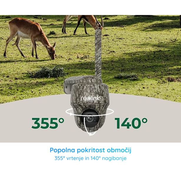 PAMETNA KAMERA REOLINK GO G450 IP KAMERA KAMUFLAŽNA
