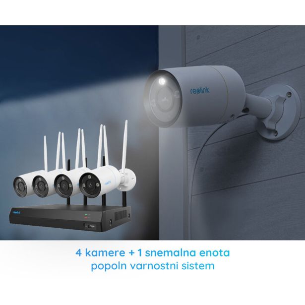 PAMETNA KAMERA REOLINK NVS12-8MB4W BELA