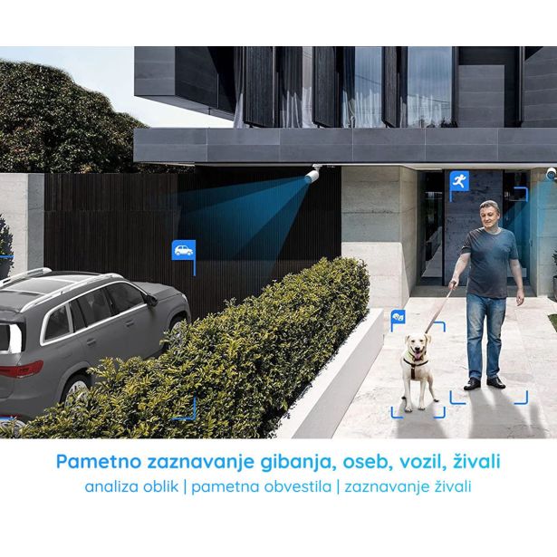 PAMETNA KAMERA REOLINK NVS12-8MB4W BELA