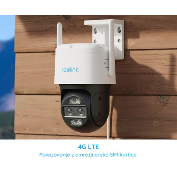 PAMETNA KAMERA REOLINK TRACKMIX G765 IP BELA