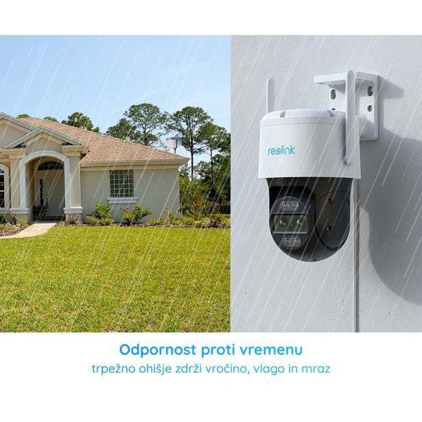 PAMETNA KAMERA REOLINK TRACKMIX W760 IP BELA