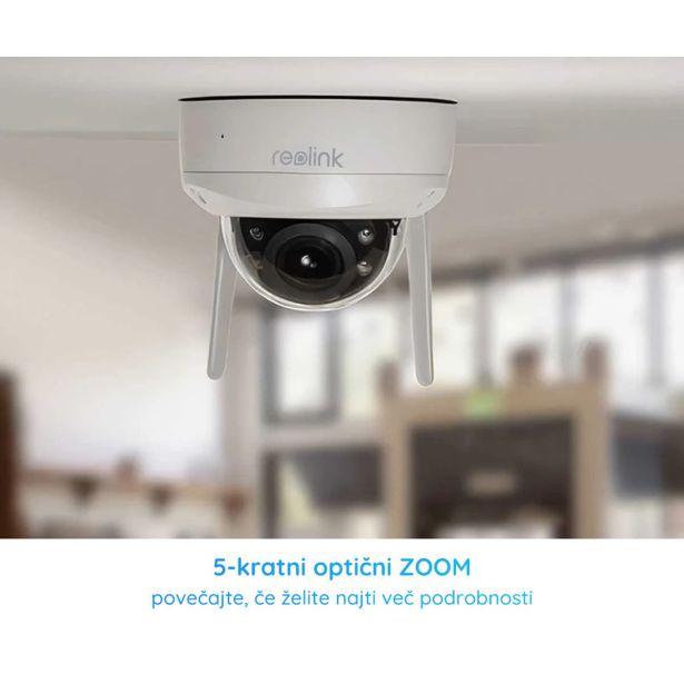 PAMETNA KAMERA REOLINK W437 IP KAMERA BELA
