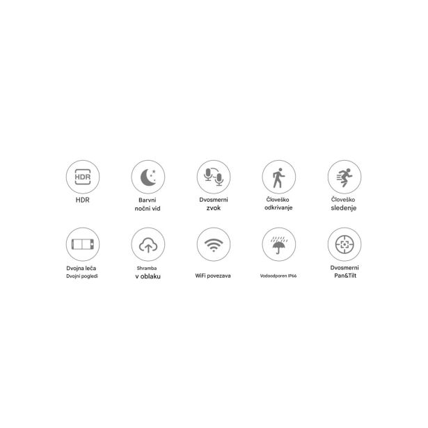 PAMETNA KAMERA ROBAXO RC662DR DUAL SMART360