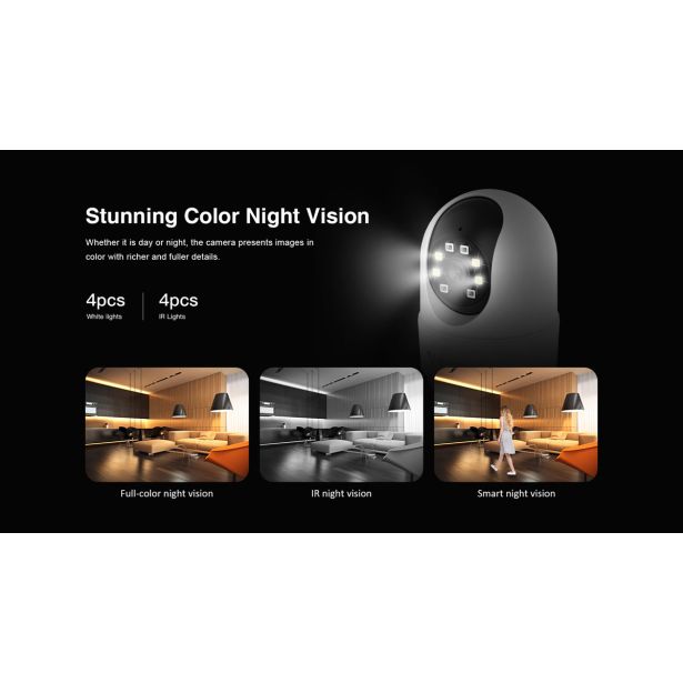 PAMETNA KAMERA ROBAXO RC994WS 3MP SMART 360