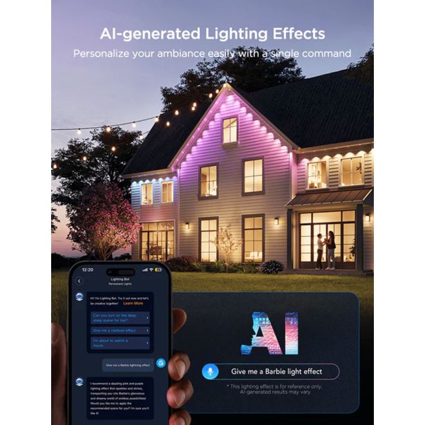 PAMETNA SVETILKA GOVEE PERMANENT ZUNANJE LUČI 2-30M