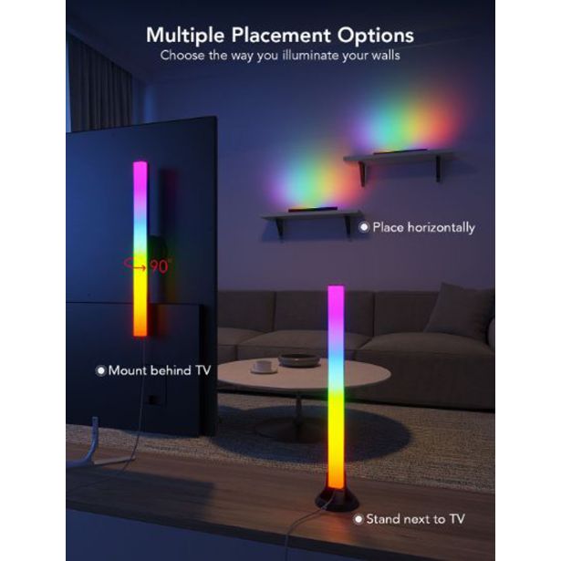 PAMETNA SVETILKA GOVEE RGBIC TV SVETLOBNE PALICE 45-70