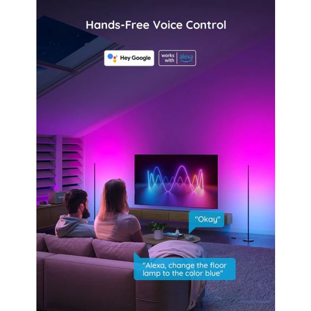 PAMETNA SVETILKA GOVEE RGBICW TALNA