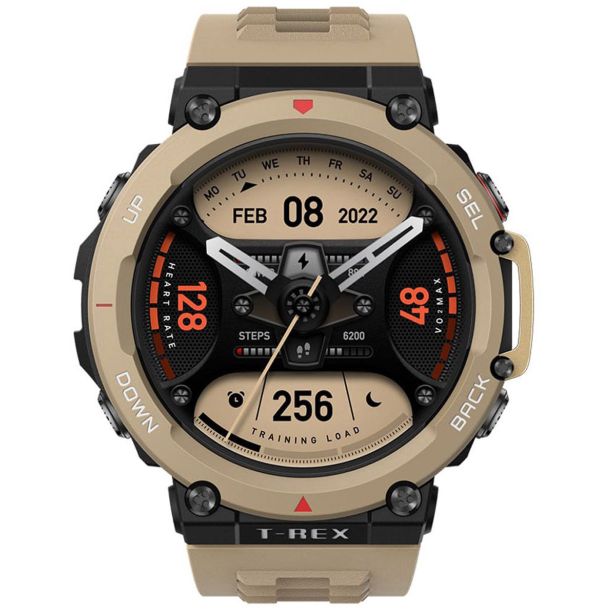 PAMETNA URA AMAZFIT T-REX2 PUŠČAVSKA BARVA
