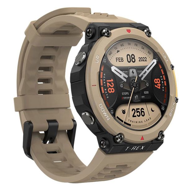 PAMETNA URA AMAZFIT T-REX2 PUŠČAVSKA BARVA