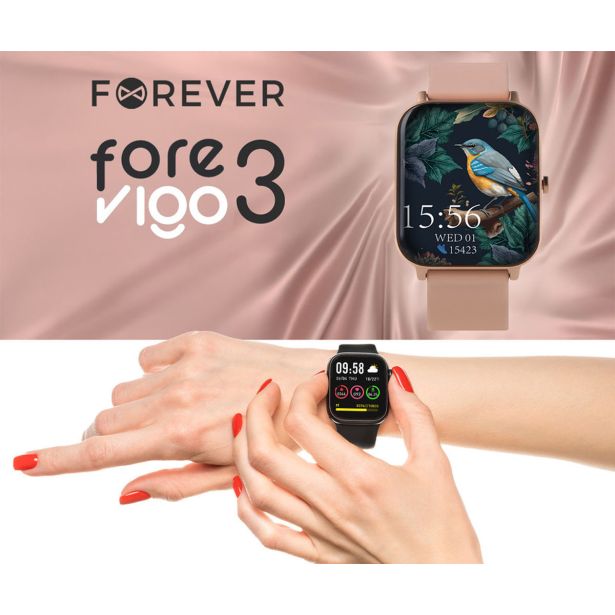 PAMETNA URA FOREVER FOREVIGO 3 SW-320 ROZA