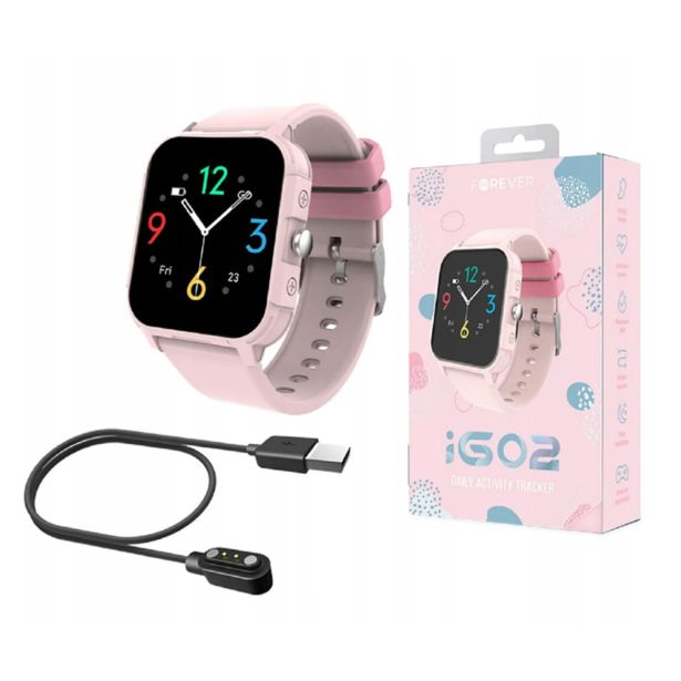 OTROŠKA PAMETNA URA FOREVER IGO2 JW-150 ROZA PINK