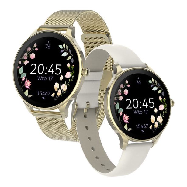 PAMETNA URA FOREVER VELORA SB-306 AMOLED ZASLON ZLATA