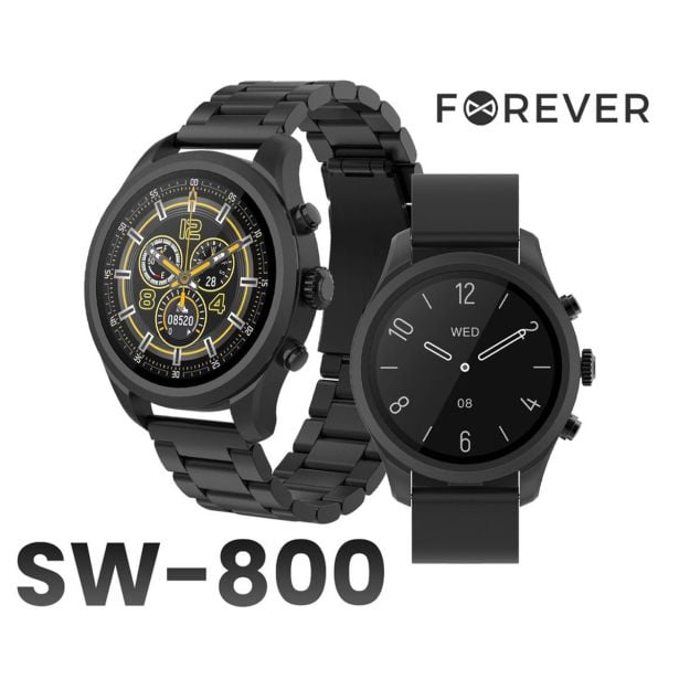 PAMETNA URA FOREVER VERFI SW-800, ČRNA