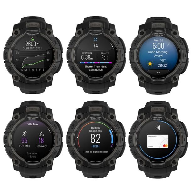 PAMETNA URA GARMIN INSTINCT 3 45MM AMOLED