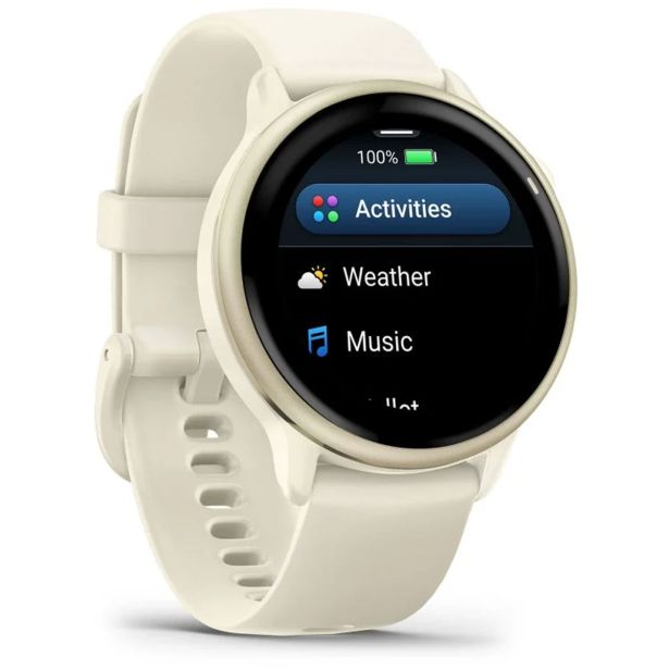 PAMETNA URA GARMIN VIVOACTIVE 6 BONE/LUNAR GOLD