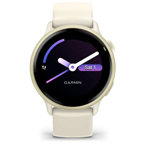 PAMETNA URA GARMIN VIVOACTIVE 6 BONE/LUNAR GOLD