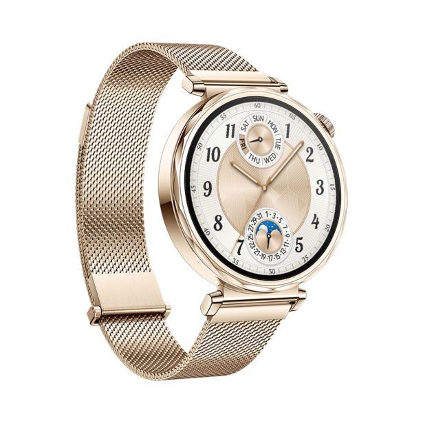 PAMETNA URA HUAWEI WATCH GT 5 41MM GOLD MILANESE STRAP ZLATA
