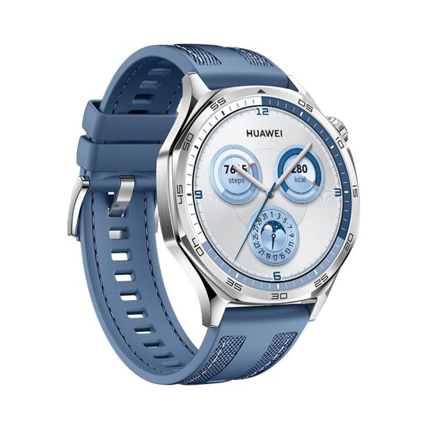 PAMETNA URA HUAWEI WATCH GT 5 46MM BLUE WOVEN STRAP MODRA