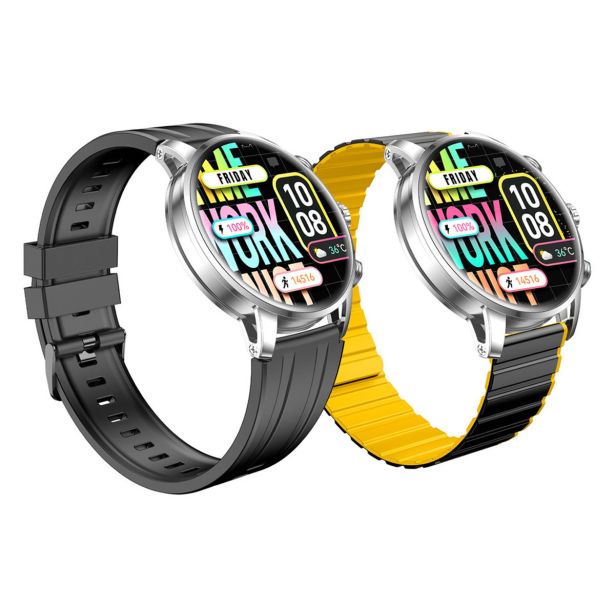 PAMETNA URA KIESLECT KR2 ČRNO SREBRNA