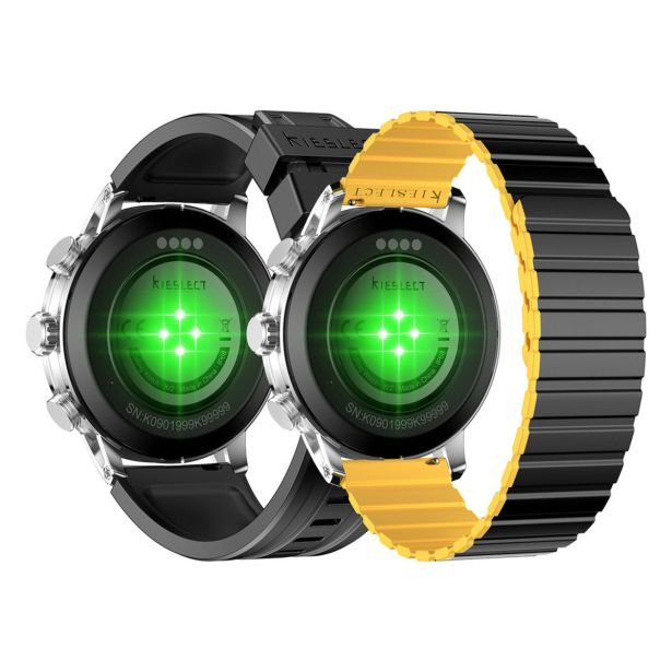 PAMETNA URA KIESLECT KR2 ČRNO SREBRNA