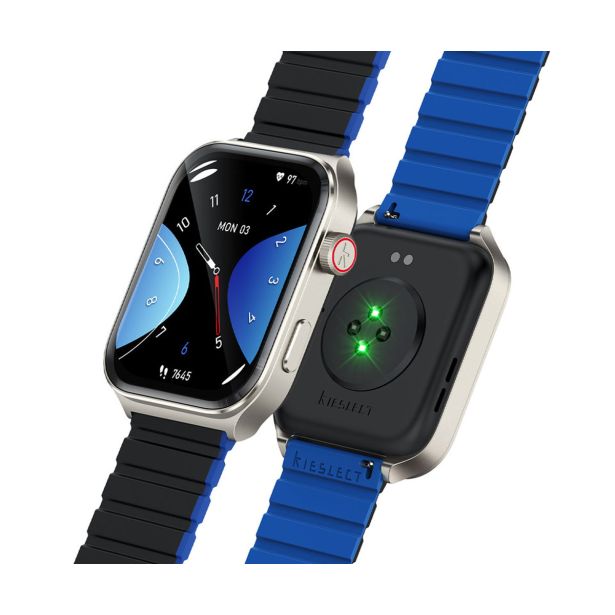 PAMETNA URA KIESLECT KS2 ČRNO SREBRNA